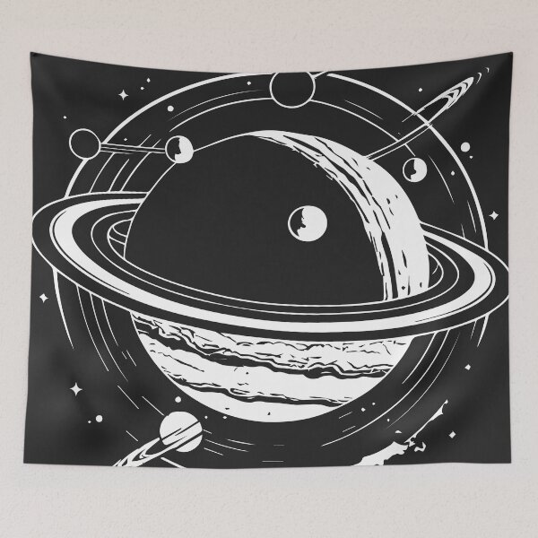 Item preview, space planet art designed and sold by DD215.
