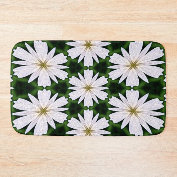 Item preview, White Daisy Pattern designed and sold by Patternflower.
