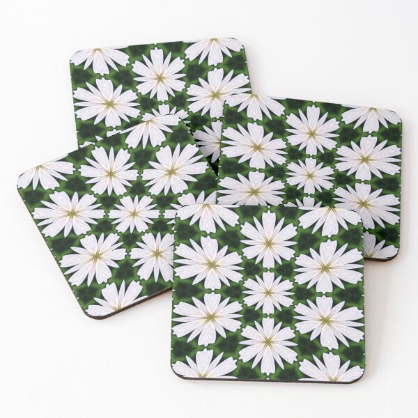Item preview, White Daisy Pattern designed and sold by Patternflower.