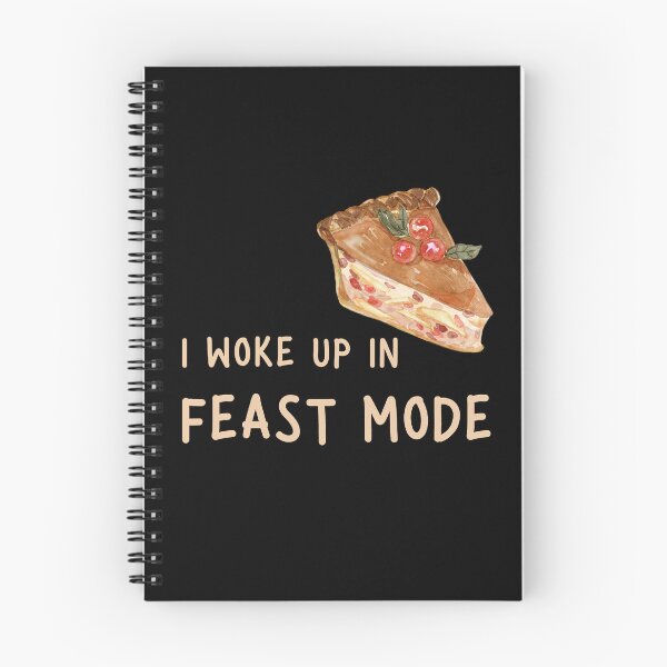 Item preview, I Woke Up In Feast Mode Funny Quote, Pumpkin Pie Slice in Watercolor  designed and sold by LaziniArts.