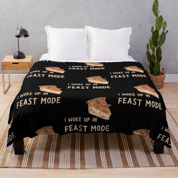 Item preview, I Woke Up In Feast Mode Funny Quote, Pumpkin Pie Slice in Watercolor  designed and sold by LaziniArts.