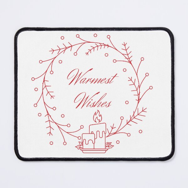 Item preview, Holiday Collection - Warmest Wishes (White/Red) designed and sold by T-WoodCreations.