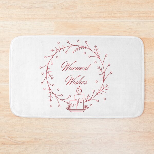 Item preview, Holiday Collection - Warmest Wishes (White/Red) designed and sold by T-WoodCreations.