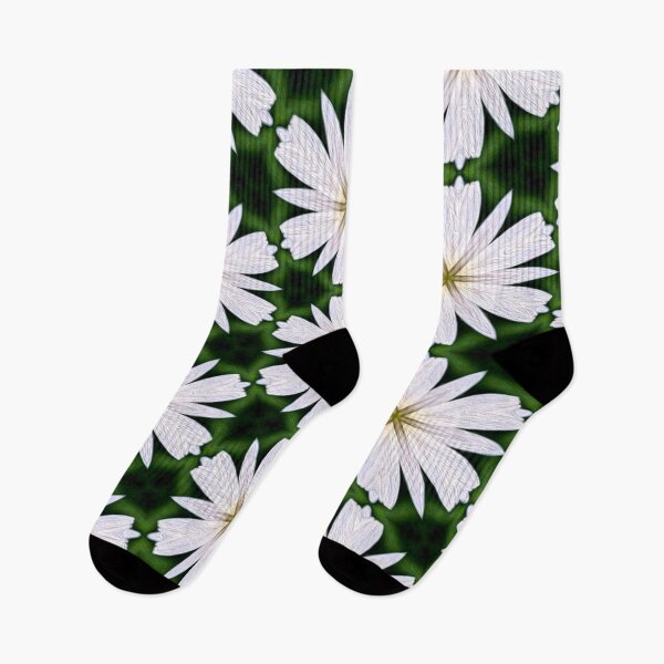 Item preview, White Daisy Pattern designed and sold by Patternflower.