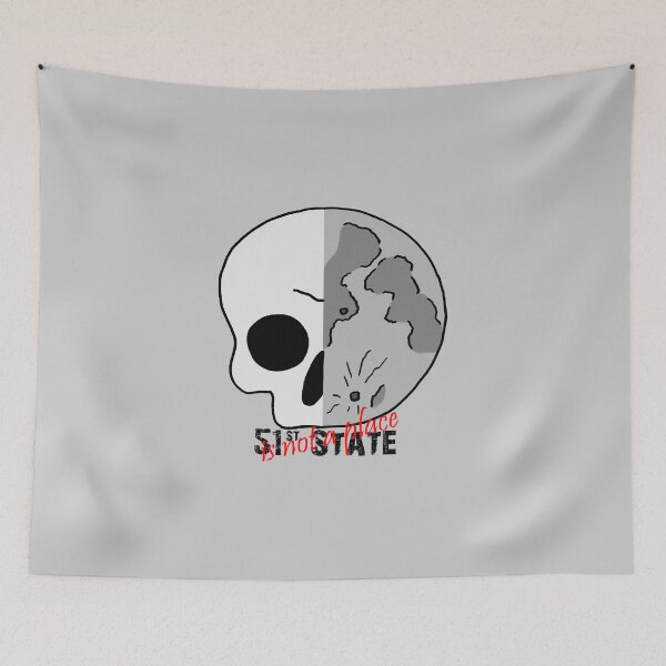 Item preview, 51st State is not a Place designed and sold by Lil-Bit-Batty.