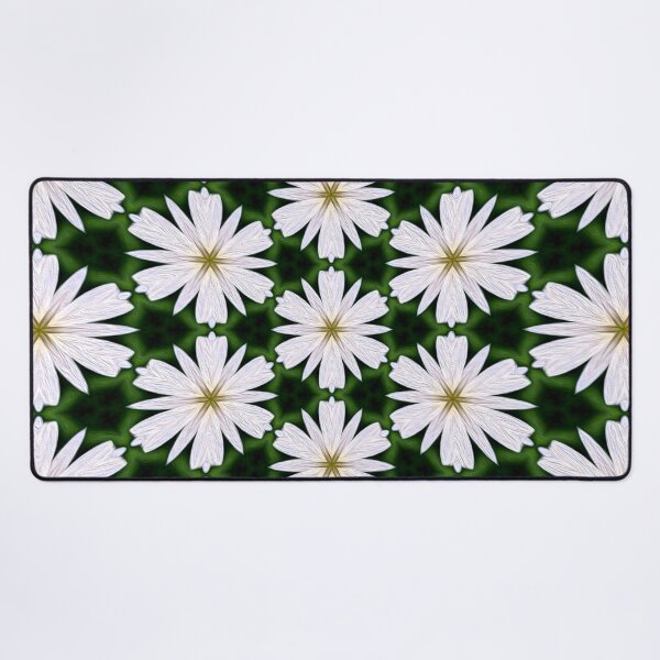 Item preview, White Daisy Pattern designed and sold by Patternflower.