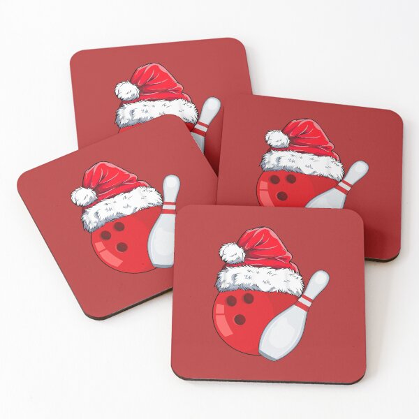 Item preview, Funny Bowling With Santa Hat Ugly Christmas Lights Xmas For Teenager designed and sold by KylerHowell.