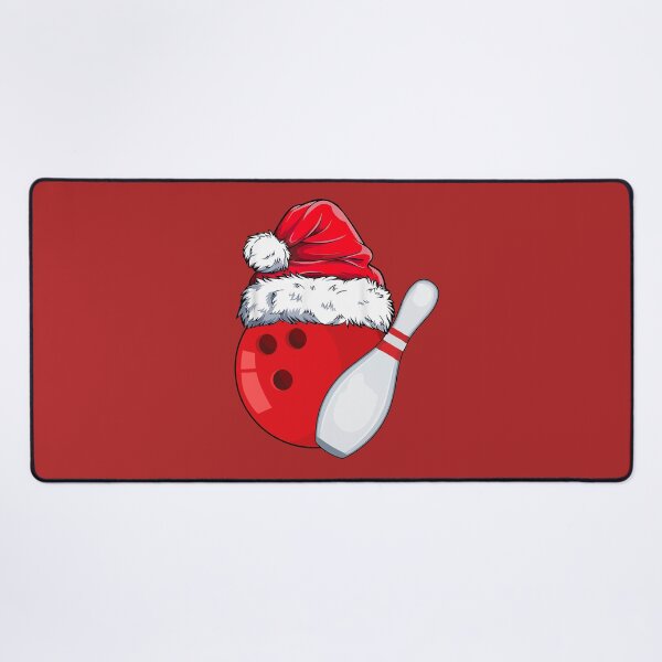 Item preview, Funny Bowling With Santa Hat Ugly Christmas Lights Xmas For Teenager designed and sold by KylerHowell.