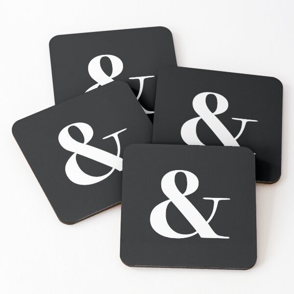 Item preview, Ampersand. Black designed and sold by Latte Design.