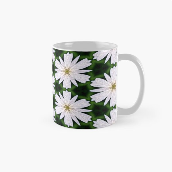 Item preview, White Daisy Pattern designed and sold by Patternflower.