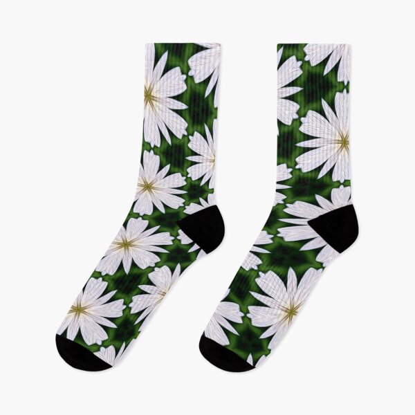 Item preview, White Daisy Pattern designed and sold by Patternflower.