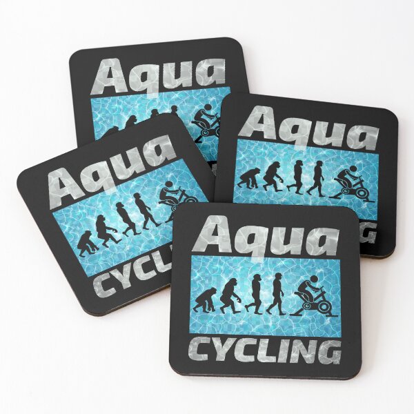 Item preview, Aqua Cycling Swimming Pool Fitness Training Evolution designed and sold by CuteDesigns1.