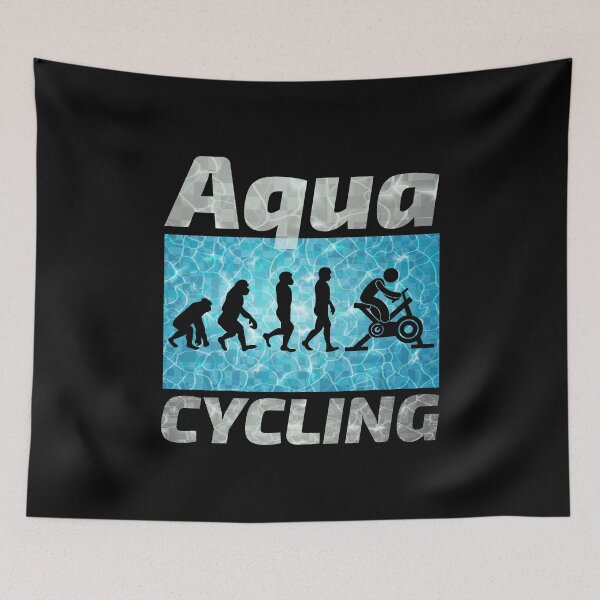 Item preview, Aqua Cycling Swimming Pool Fitness Training Evolution designed and sold by CuteDesigns1.