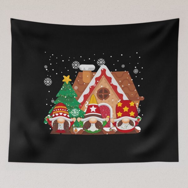 Item preview, Cute Gnomies Xmas Lights Christmas designed and sold by KnutMoser.