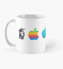 Apple Logo Evolution History Mug