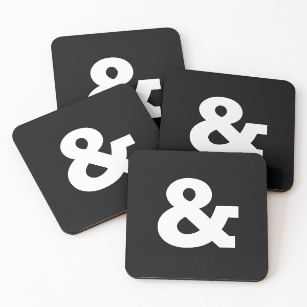 Item preview, Ampersand. Black designed and sold by Latte Design.