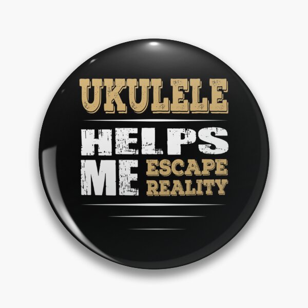 Item preview, Ukulele Helps Me Escape Reality Quote Lightweight Sweatshirt designed and sold by nkottocoruk7.