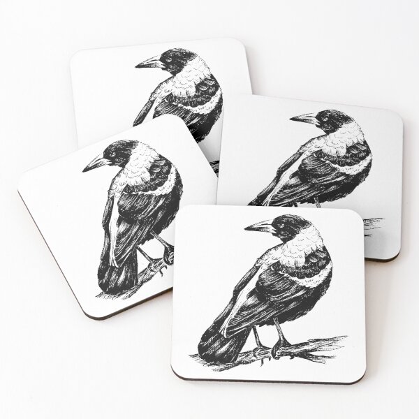 Item preview, Marla the Magnificent Magpie designed and sold by JenSelmore.