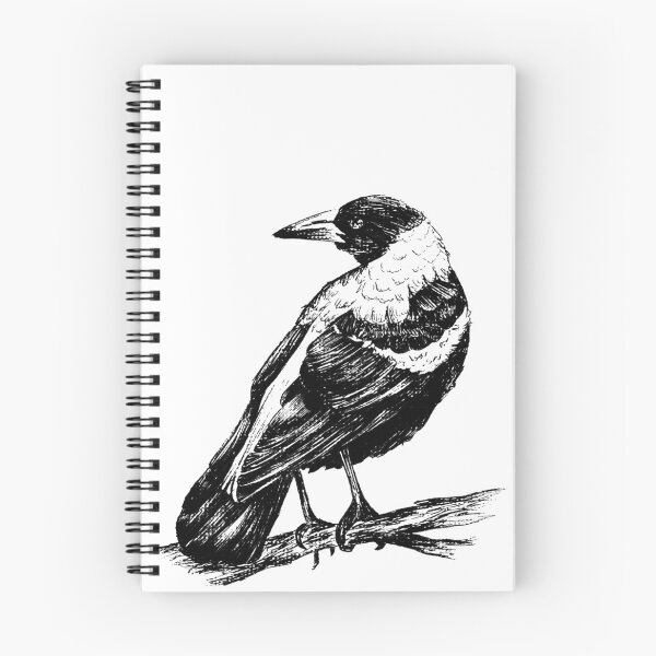 Item preview, Marla the Magnificent Magpie designed and sold by JenSelmore.