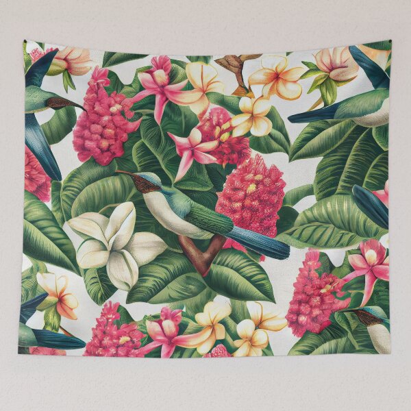 Item preview, Kauai Hibiscus and Hummingbirds #2 designed and sold by David Apricot.