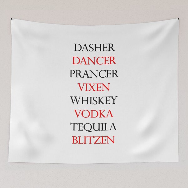 Item preview, DASHER DANCER CHRISTMAS designed and sold by MallsD.