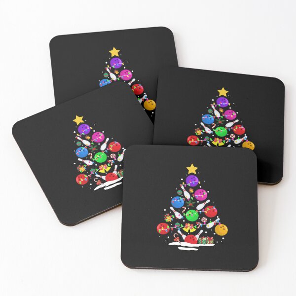 Item preview, Funny Bowling Ugly Christmas Tree Lights Xmas For Teenager designed and sold by KylerHowell.