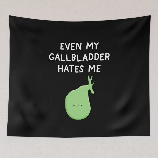 Item preview, Even My Gallbladder Hates Me Funny Surgery Recovery Saying designed and sold by Delightfully Cynical.