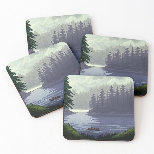 Item preview, Lake landscape. designed and sold by Pixelarium.