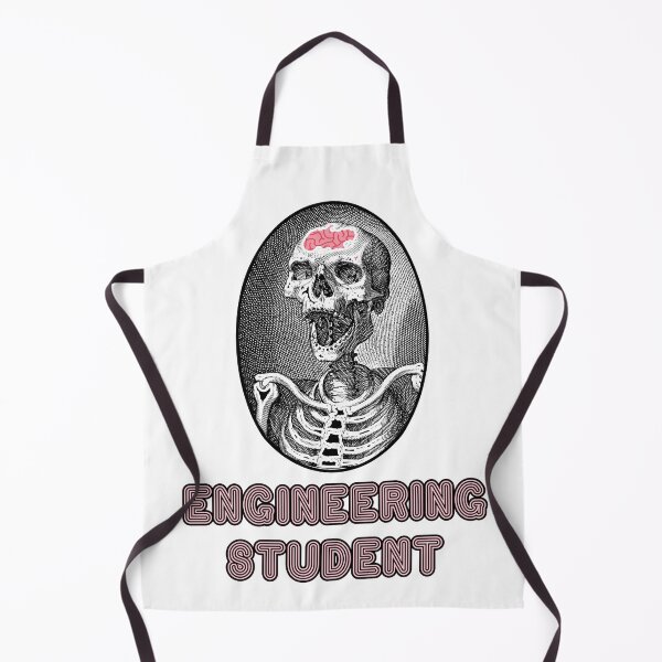 Item preview, 'Engineering Student' Skull Design - Retro Illustration Design for T-shirts, mugs, phone cases and other accessories designed and sold by Ridiculam Toga.