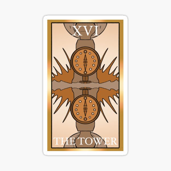 Item preview, Clock Tower Tarot Card designed and sold by Healthylung.