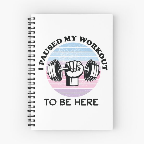 Item preview, I Paused My Workout To Be Here designed and sold by beefrancky.