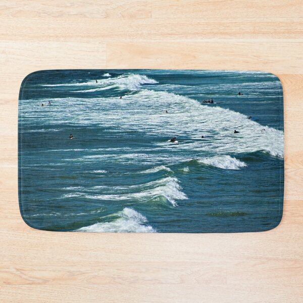 Item preview, Breaking Waves Surfers Seascape Aerial View designed and sold by worldways.