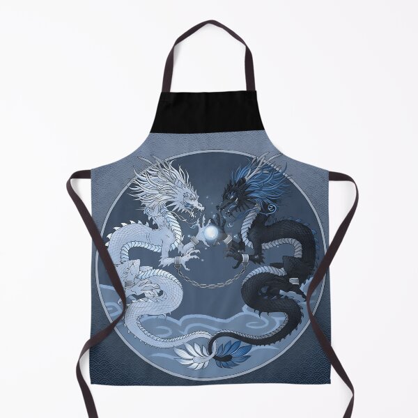 Item preview, Katara white dragon black dragon designed and sold by IvoFiedle.