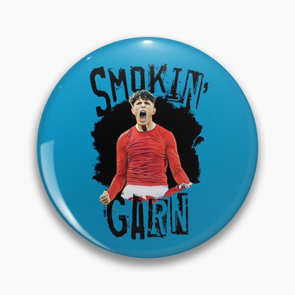 Item preview, Manchester United's new Smokin' Young Garn (Black) designed and sold by supermanc.