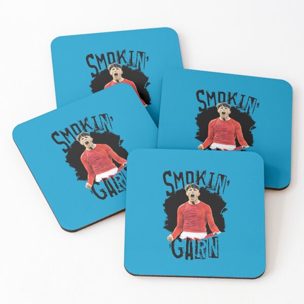 Item preview, Manchester United's new Smokin' Young Garn (Black) designed and sold by supermanc.