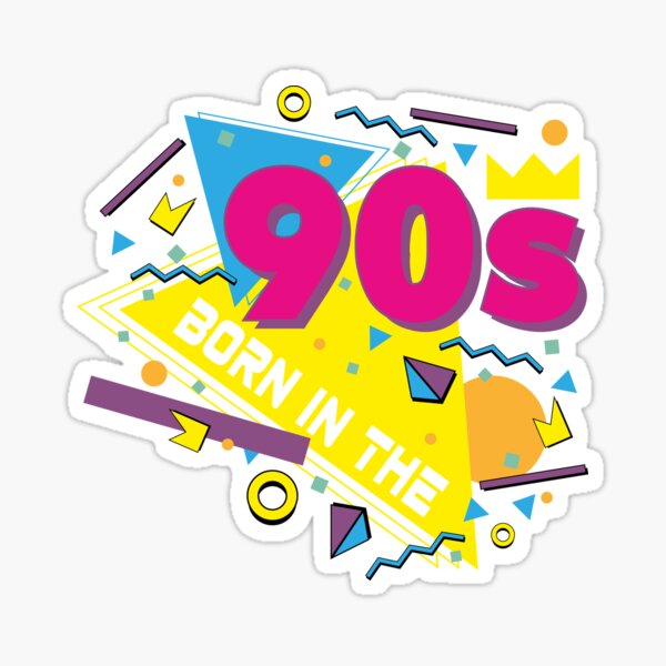 born-in-the-90s-sticker-for-sale-by-caldofran-redbubble