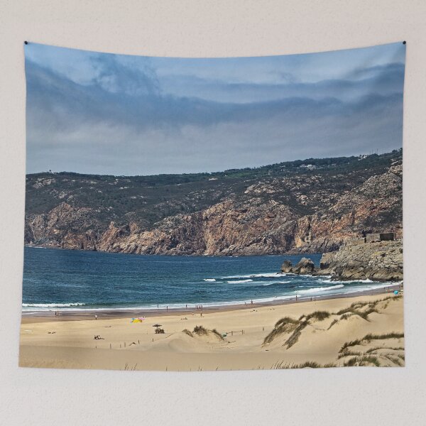 Item preview, Sand Beach Bay Cliff Landscape Seascape designed and sold by worldways.