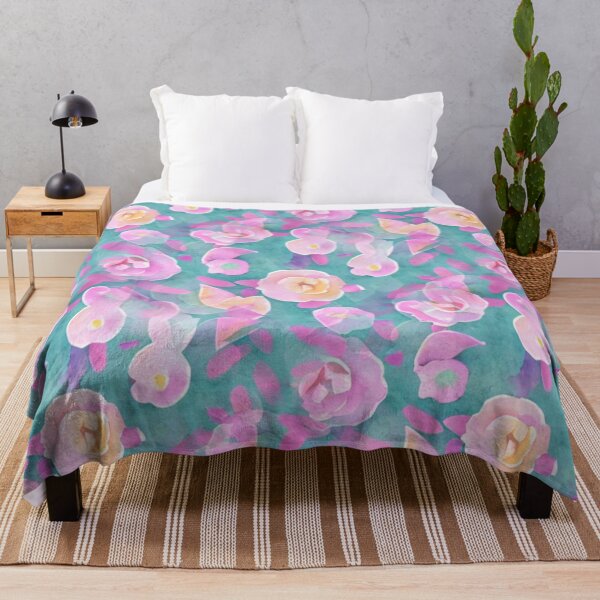 Item preview, Pastel floral abstract pattern designed and sold by Mirarima.