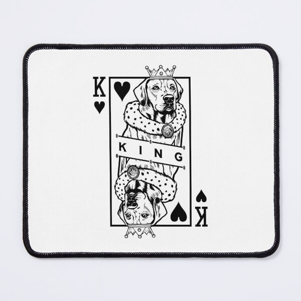 Item preview, Rhodesian Ridgeback King Of Hearts Dog Playing Card Pop Art designed and sold by GrandeDuc.