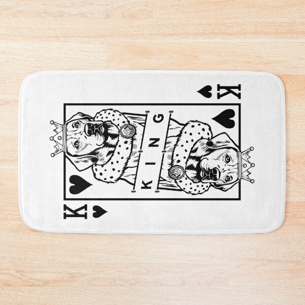 Item preview, Rhodesian Ridgeback King Of Hearts Dog Playing Card Pop Art designed and sold by GrandeDuc.