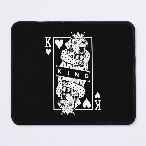 Item preview, Rhodesian Ridgeback King Of Hearts Dog Playing Card Pop Art designed and sold by GrandeDuc.