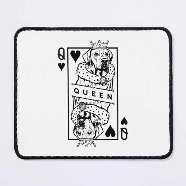 Item preview, Rhodesian Ridgeback Queen Of Hearts Dog Playing Card Pop Art designed and sold by GrandeDuc.