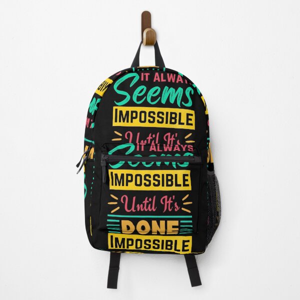 Item preview, Always seems impossible until its done. designed and sold by ColourTrials.