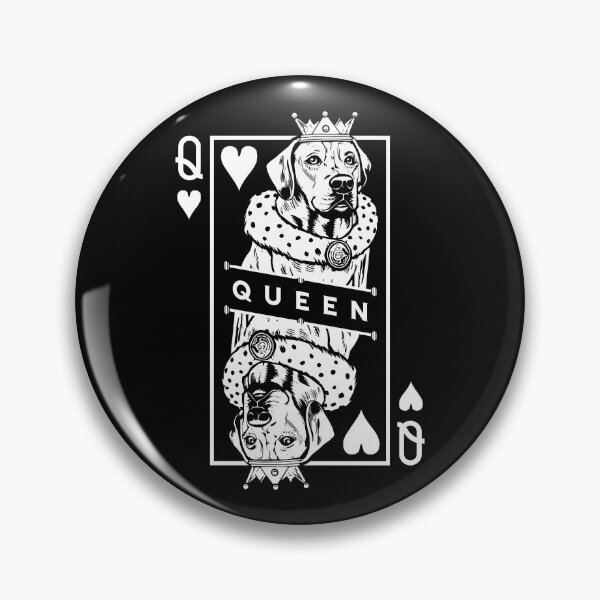 Item preview, Rhodesian Ridgeback Queen Of Hearts Dog Playing Card Pop Art designed and sold by GrandeDuc.