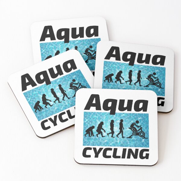 Item preview, Aqua Cycling Swimming Pool Fitness Training Evolution designed and sold by CuteDesigns1.