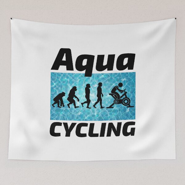 Item preview, Aqua Cycling Swimming Pool Fitness Training Evolution designed and sold by CuteDesigns1.