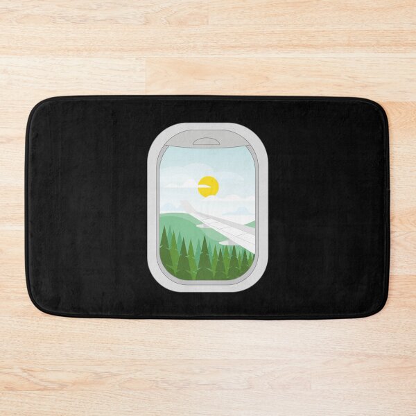 Item preview, Airplane Window | Airplane Wing | Beautiful Sky Landscape designed and sold by Pisutachio.