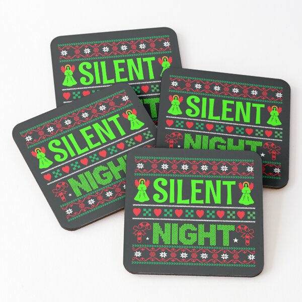 Item preview, Silent Night - Ugly Christmas Sweater designed and sold by S Cube Design.