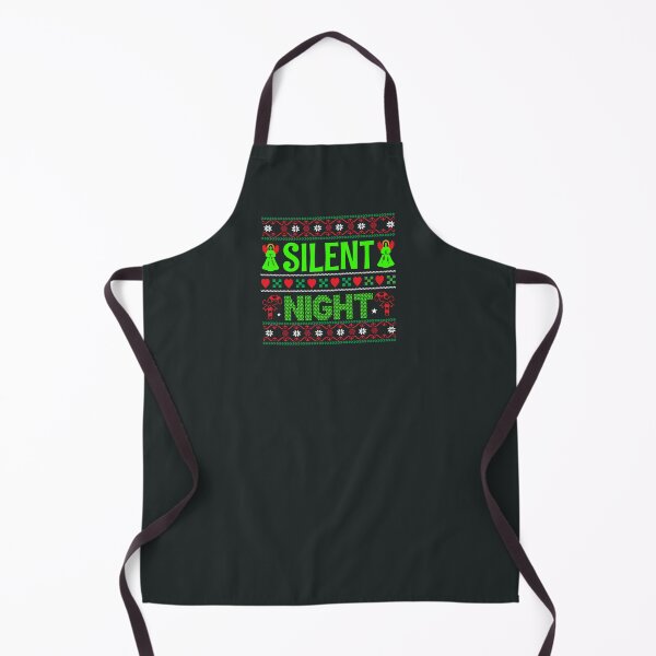 Item preview, Silent Night - Ugly Christmas Sweater designed and sold by S Cube Design.