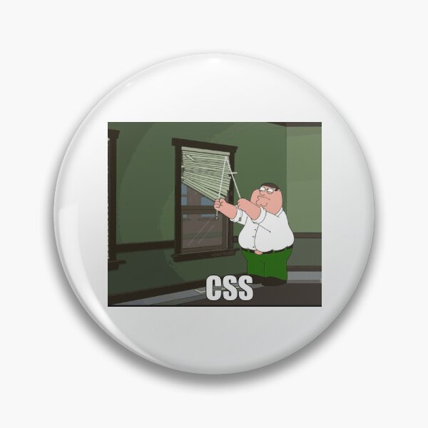 Item preview, programming css meme sticker designed and sold by developerfriday.